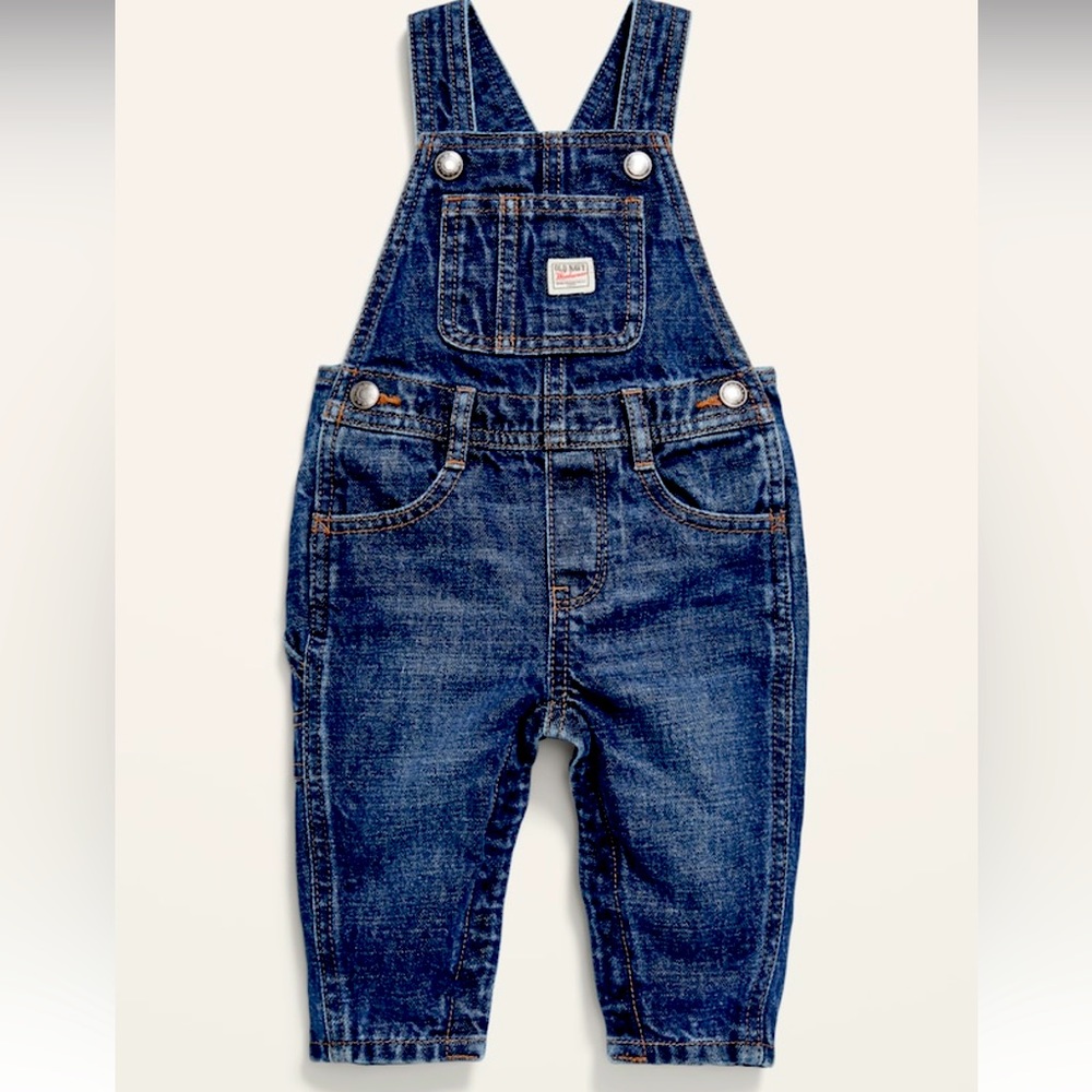 Old Navy baby overalls Sz 6-12 months